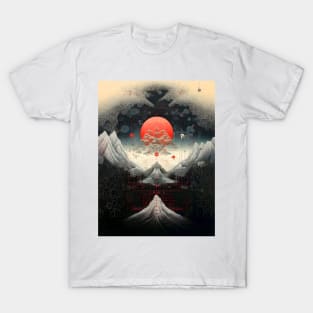 Japanese Geometry: Celestial Landscape T-Shirt